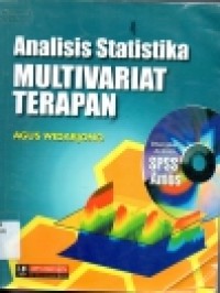 Image of Analisis statistik multivariat terapan : SPSS Amos
