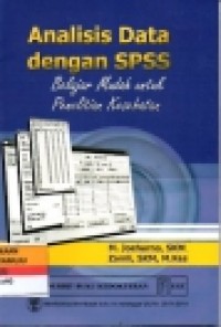 Image of Analisis Data dengan SPSS belajar mudah untuk penelitian kesehatan